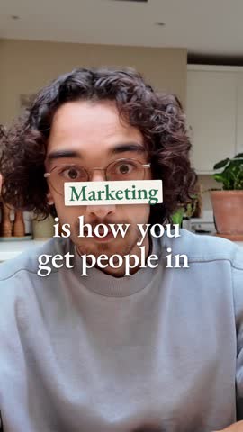 The new hook: Marketing is how you get people in